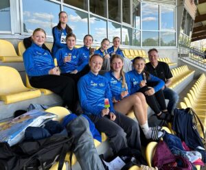Stader Athletinnen bei der Bahneröffnung in Verden am 26.04.2025