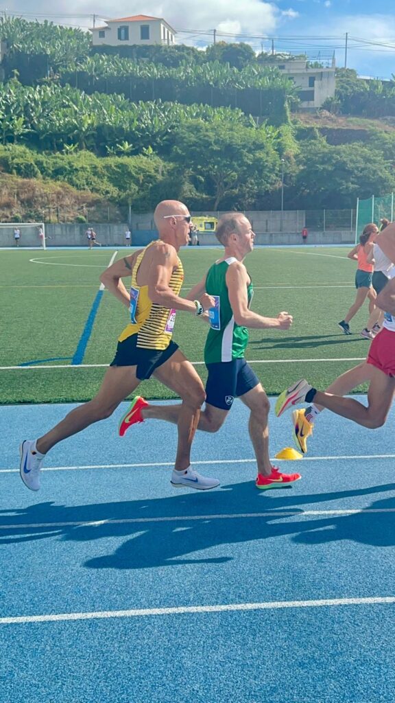 Dennis Dodt bei den EM Masters 2025 auf Madeira