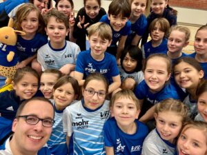 Team VfL Stade beim Hallensportfest am 08.02.26 - Bild mit Nils Schwarz